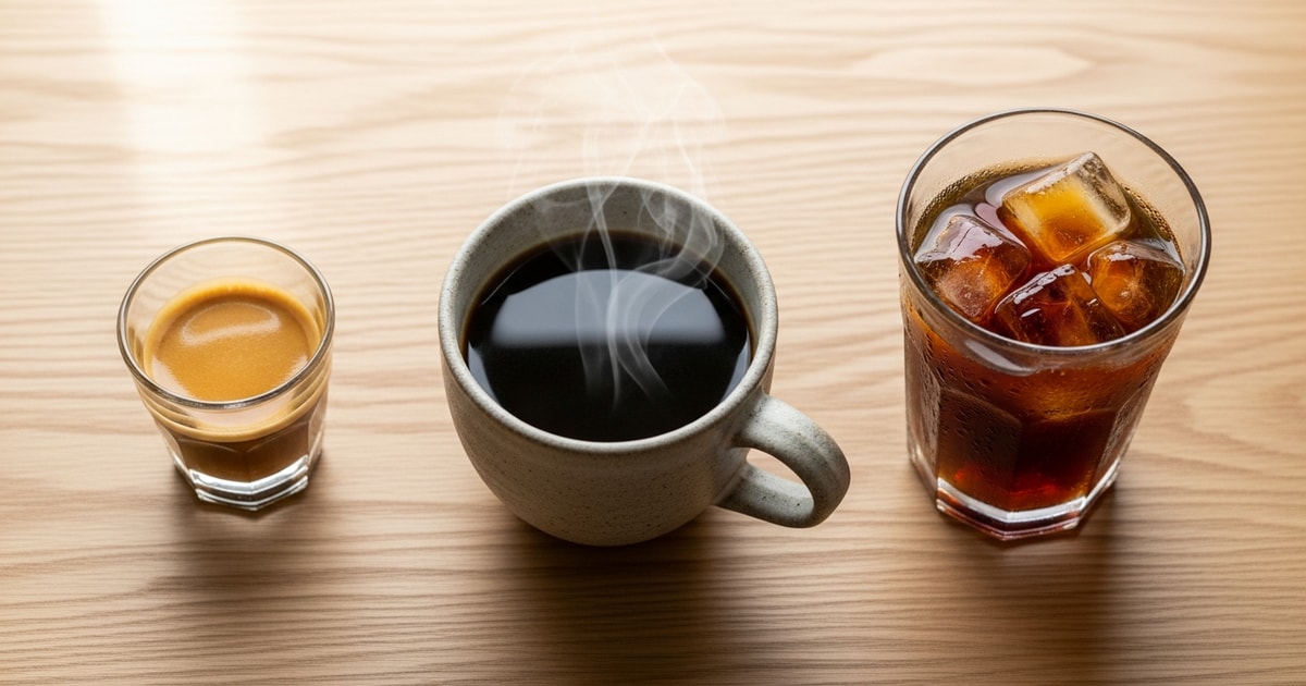 How Much Caffeine in Espresso vs Drip vs Cold Brew