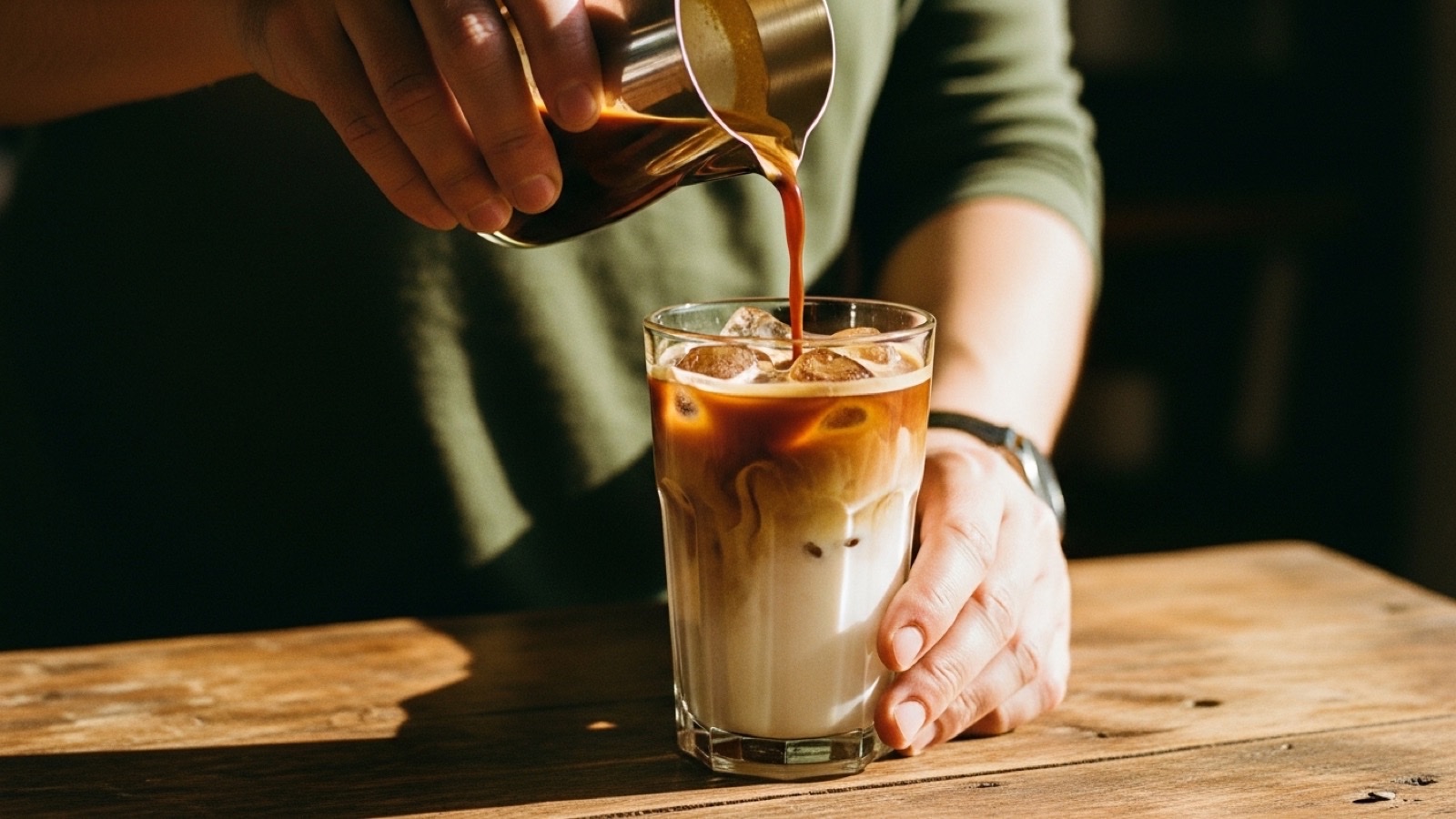 How to Make an Iced Latte at Home
