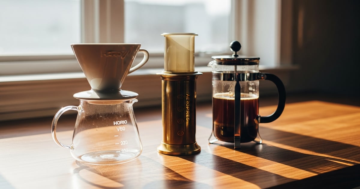 Pour Over vs Aeropress vs French Press: Which is Right for You